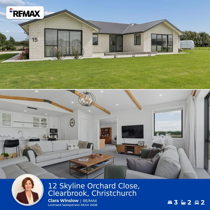 Example property campaign for 12 Skyline Orchard Close, Christchurch