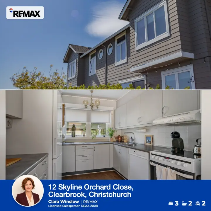 Example property ad for Skyline Orchard Close, Christchurch
