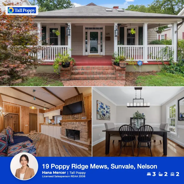 Example property ad for Poppy Ridge Mews, Nelson