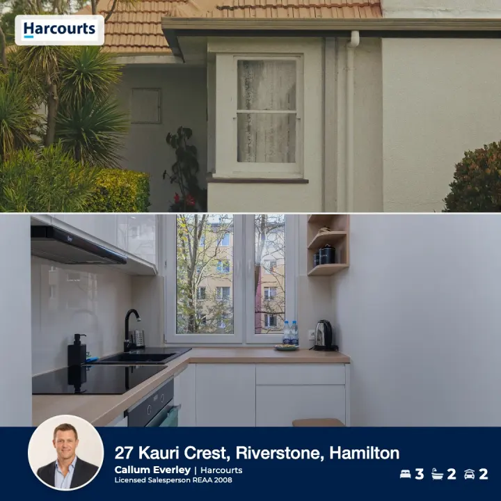 Example property ad for Kauri Crest, Hamilton