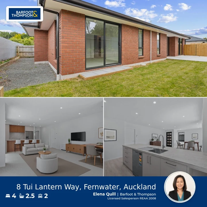 Example property campaign for Tui Lantern Way, Auckland